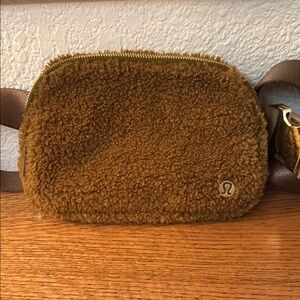 Lululemon Brown Sherpa Belt Bag